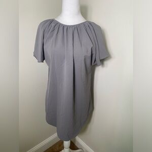 Women’s beautiful grey blouse. Size L. EUC